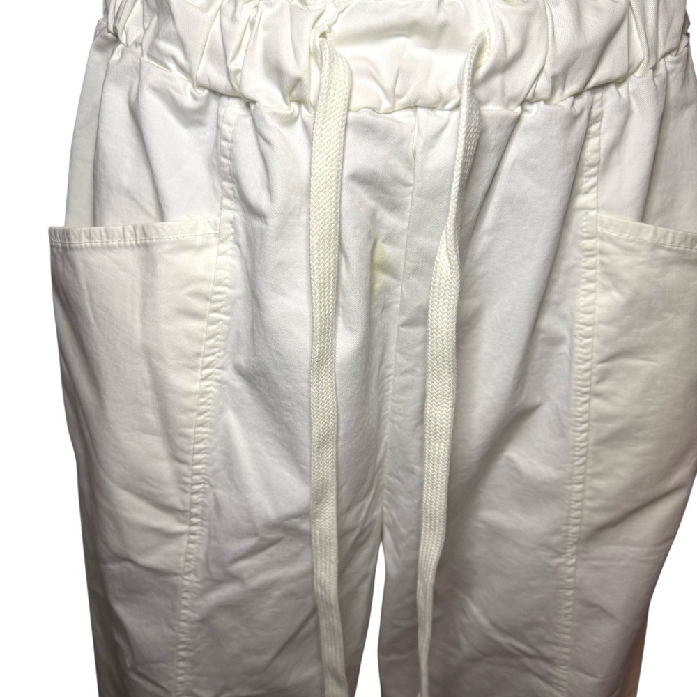 Baci White Jogger Pants made in Paris - Picture 8 of 13